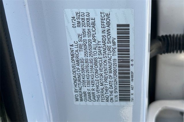 2024 Honda Pilot Touring 2024 Honda Pilot Touring