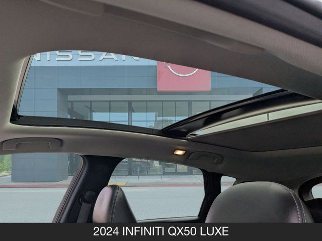 2024 Infiniti Qx50 LUXE 2024 Infiniti Qx50 LUXE