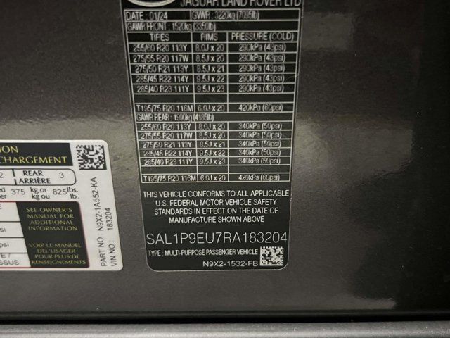 2024 Land Rover Range Rover Sport SE 2024 Land Rover Range Rover Sport SE