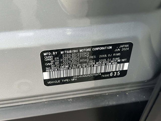 2024 Mitsubishi Outlander SE Black Edition 2024 Mitsubishi Outlander SE Black Edition