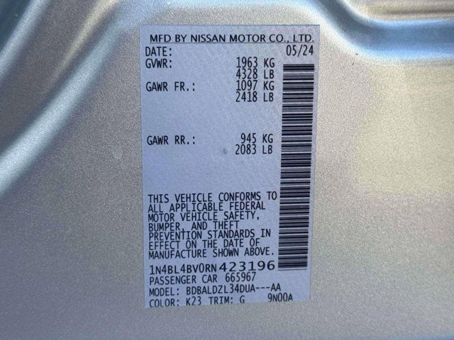 2024 Nissan Altima 2.5 S