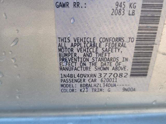 2024 Nissan Altima 2.5 SV Sedan