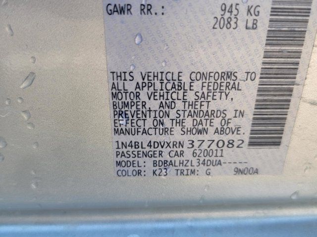 2024 Nissan Altima 2.5 SV
