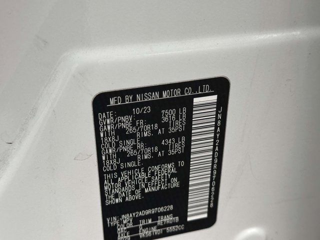 2024 Nissan Armada SV 2024 Nissan Armada SV