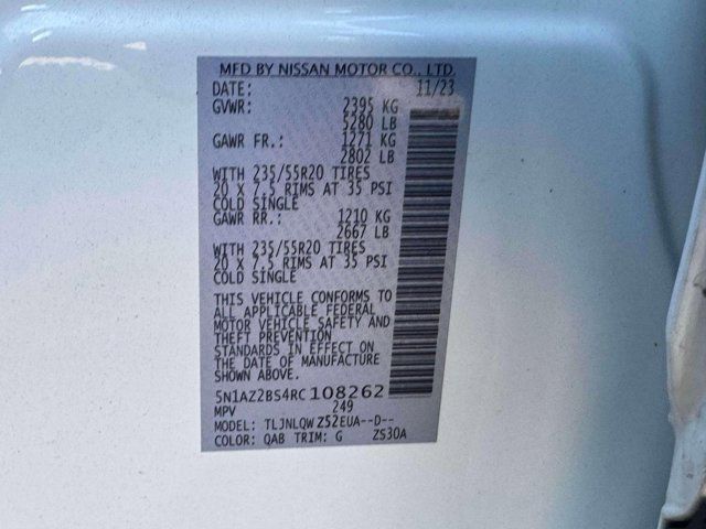 2024 Nissan Murano SV 2024 Nissan Murano SV