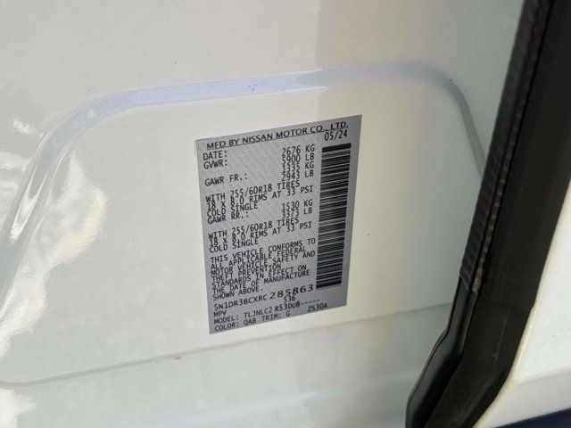 2024 Nissan Pathfinder SV