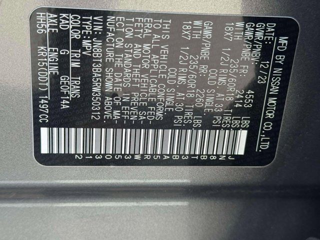 2024 Nissan Rogue SV