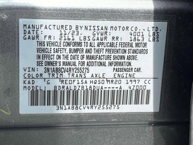 2024 Nissan Sentra SV 2024 Nissan Sentra SV