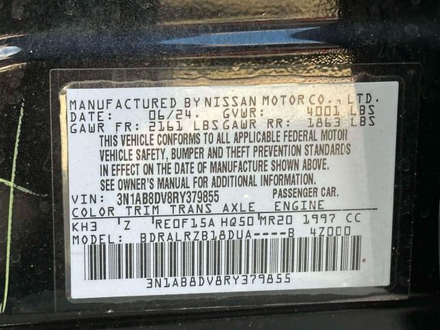 2024 Nissan Sentra SR CVT 2024 Nissan Sentra SR CVT