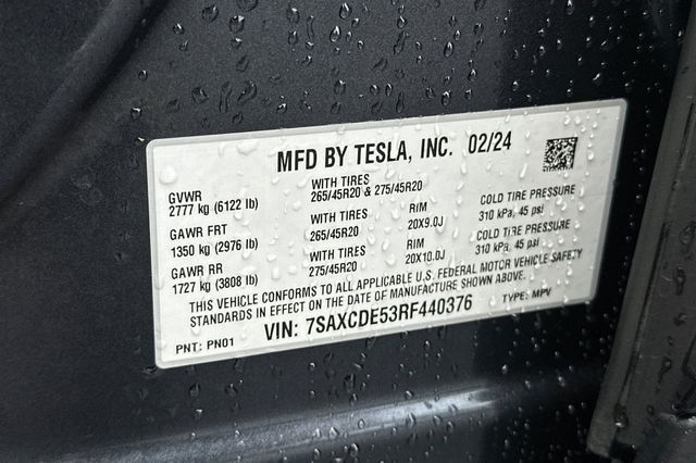 2024 Tesla Model X Base