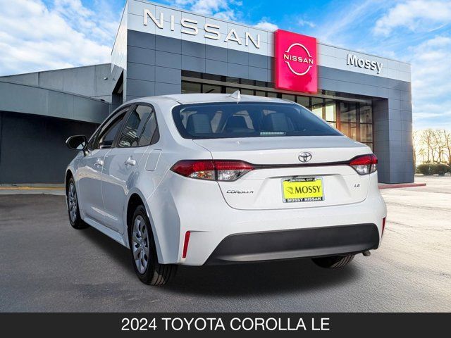 2024 Toyota Corolla LE 2024 Toyota Corolla LE