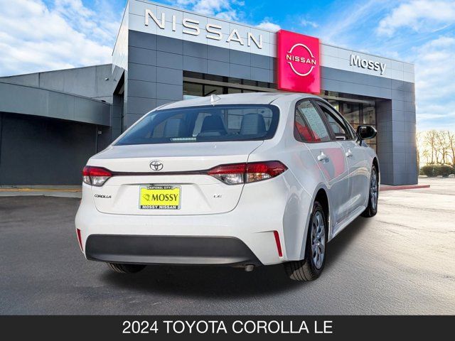 2024 Toyota Corolla LE 2024 Toyota Corolla LE