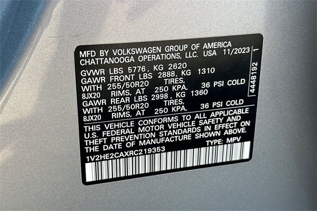 2024 Volkswagen Atlas Cross Sport 2.0T SE w/Technology