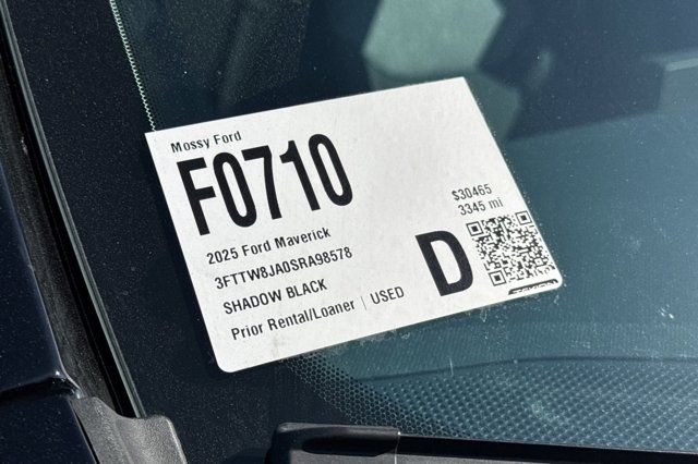 2025 Ford Maverick XLT Pre-Owned