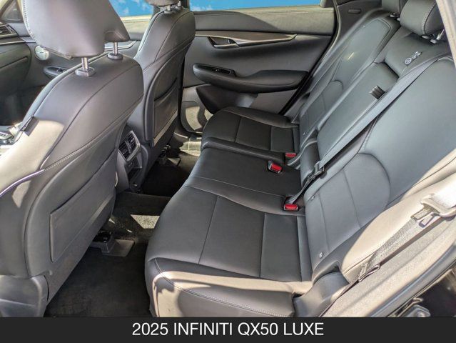 2025 INFINITI QX50 LUXE 2025 INFINITI QX50 LUXE