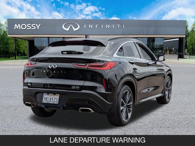 2025 INFINITI QX55 LUXE 2025 INFINITI QX55 LUXE