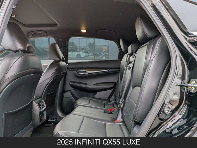 2025 INFINITI QX55 LUXE 2025 INFINITI QX55 LUXE