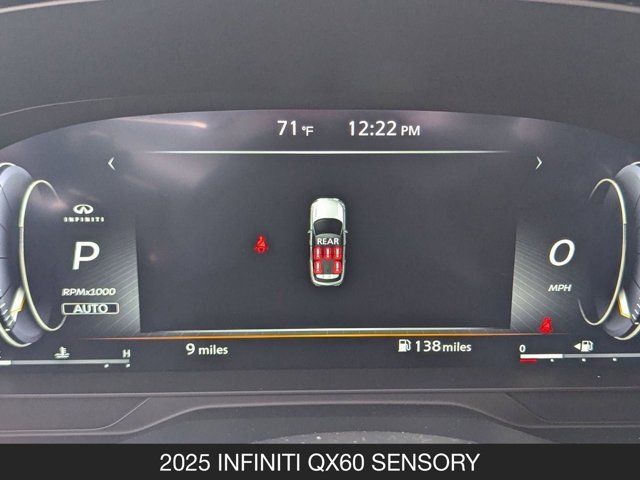 2025 INFINITI QX60 SENSORY