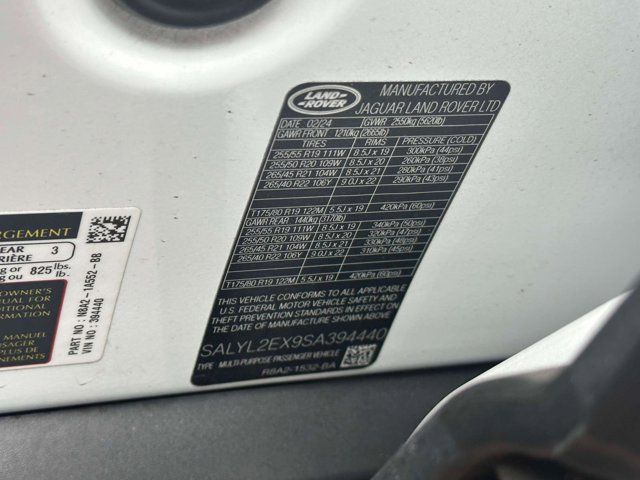 2025 Land Rover Range Rover Velar Dynamic SE 2025 Land Rover Range Rover Velar Dynamic SE