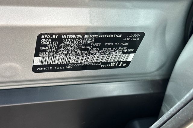 2025 Mitsubishi Outlander SE 2025 Mitsubishi Outlander SE