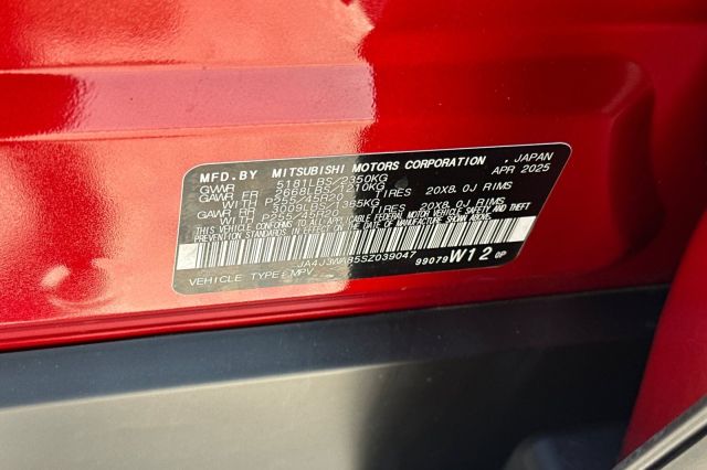 2025 Mitsubishi Outlander SEL 2025 Mitsubishi Outlander SEL