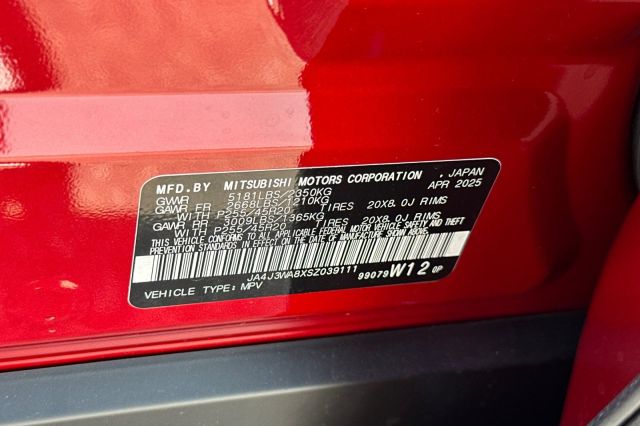 2025 Mitsubishi Outlander SEL 2025 Mitsubishi Outlander SEL