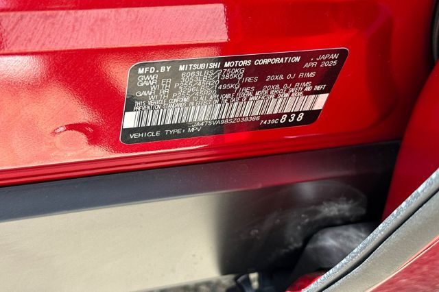 2025 Mitsubishi Outlander PHEV SE 2025 Mitsubishi Outlander PHEV SE