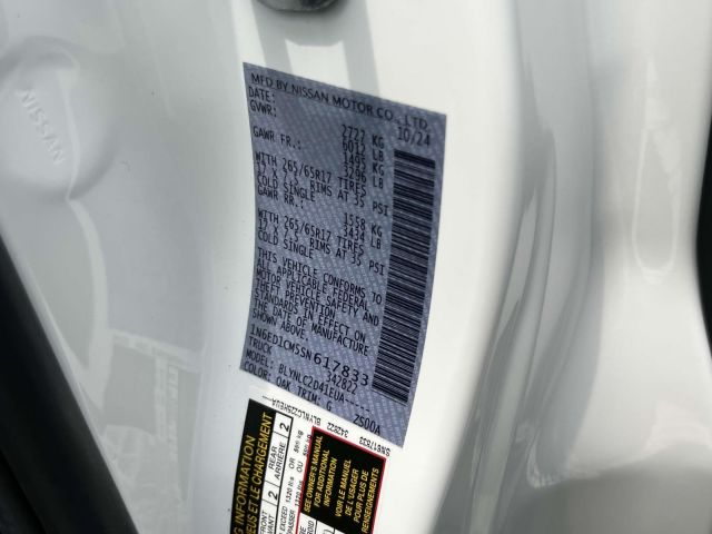 2025 Nissan Frontier King Cab 4x4 SV 2025 Nissan Frontier King Cab 4x4 SV