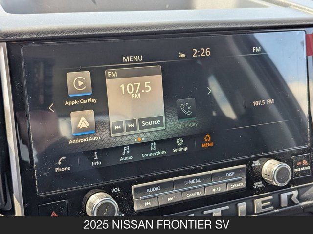 2025 Nissan Frontier SV 2025 Nissan Frontier SV