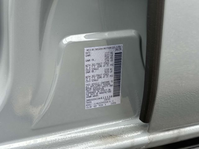 2025 Nissan Frontier Crew Cab 4x4 PRO-4X