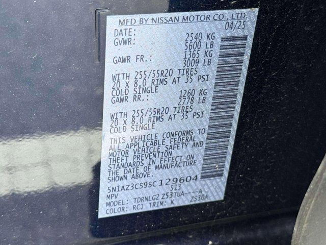 2025 Nissan Murano SL 2025 Nissan Murano SL