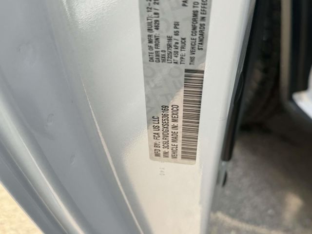 2025 Ram ProMaster Cargo Van Tradesman