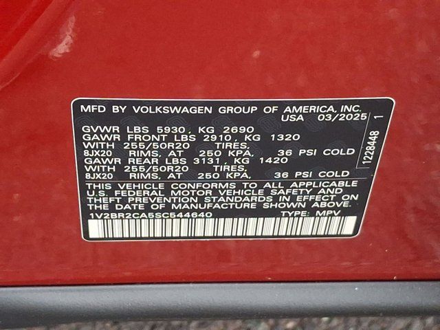 2025 Volkswagen Atlas 2.0T SEL