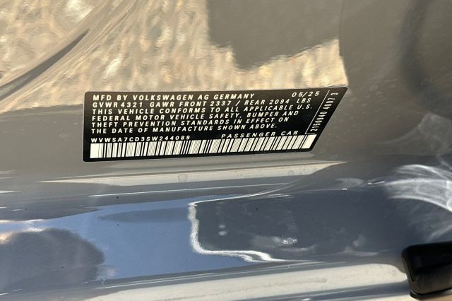 2025 Volkswagen Golf GTI 2.0T SE 2025 Volkswagen Golf GTI 2.0T SE