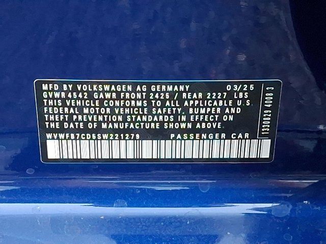 2025 Volkswagen Golf R Black Edition