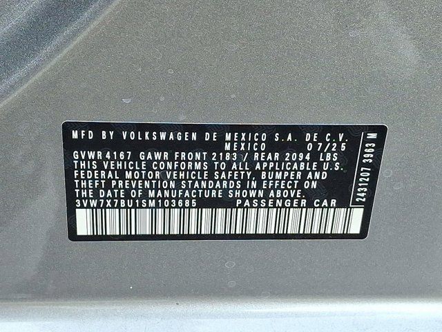 2025 Volkswagen Jetta SE