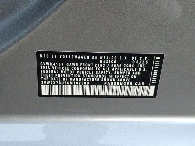 2025 Volkswagen Jetta SE