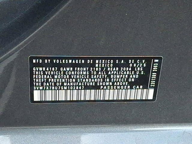 2025 Volkswagen Jetta SE