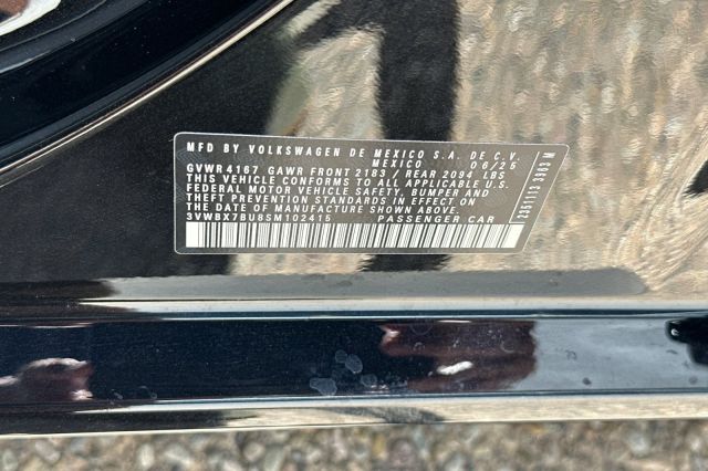 2025 Volkswagen Jetta 1.5T Sport 2025 Volkswagen Jetta 1.5T Sport