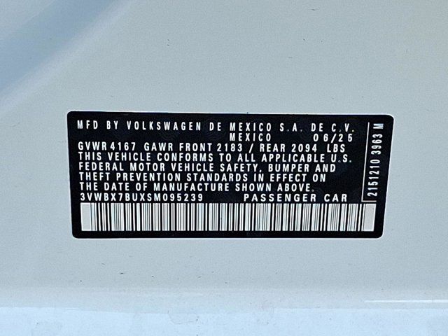 2025 Volkswagen Jetta Sport