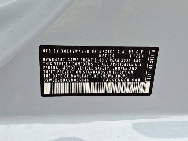 2025 Volkswagen Jetta SE