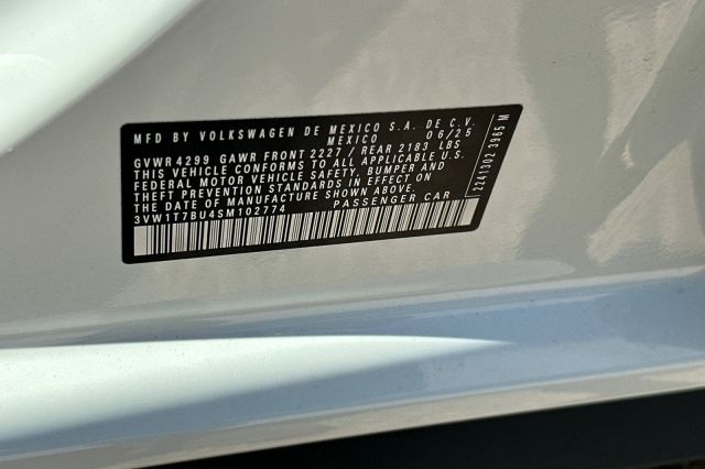 2025 Volkswagen Jetta GLI 2.0T Autobahn 2025 Volkswagen Jetta GLI 2.0T Autobahn