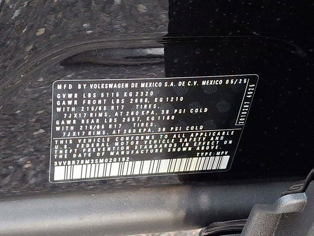 2025 Volkswagen Tiguan S