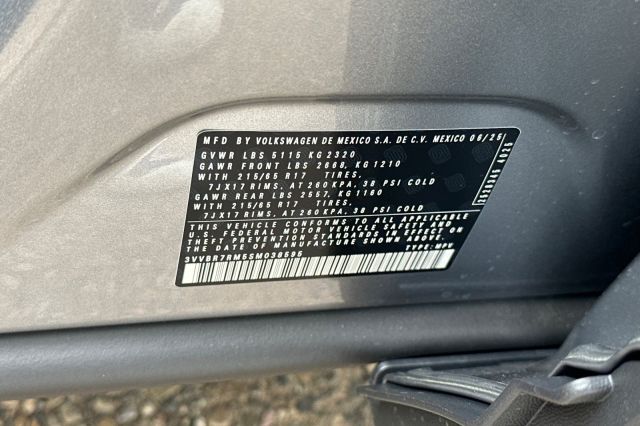 2025 Volkswagen Tiguan 2.0T S 2025 Volkswagen Tiguan 2.0T S