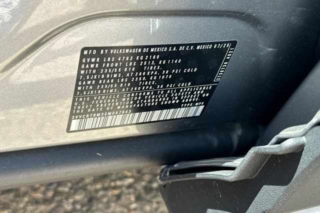 2025 Volkswagen Tiguan 2.0T S 2025 Volkswagen Tiguan 2.0T S