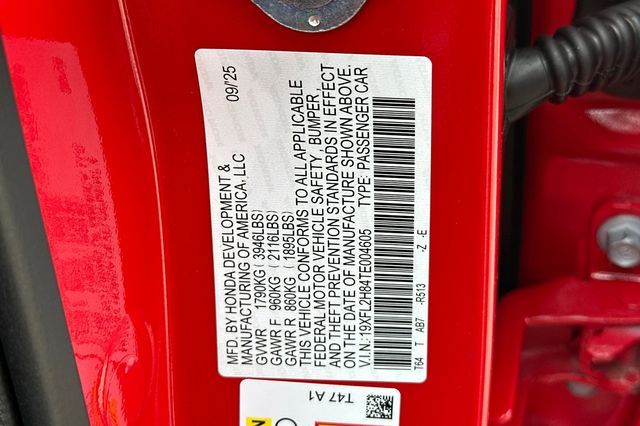 2026 Honda Civic Sport