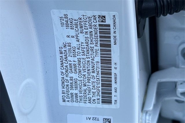 2026 Honda Civic Si Base 2026 Honda Civic Si Base