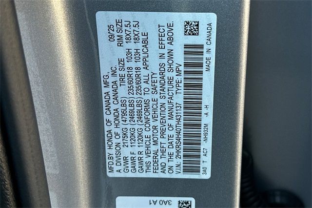 2026 Honda CR-V EX 2026 Honda CR-V EX