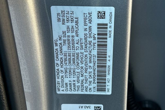 2026 Honda CR-V EX 2026 Honda CR-V EX