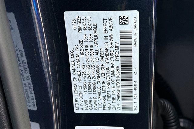 2026 Honda CR-V EX-L 2026 Honda CR-V EX-L